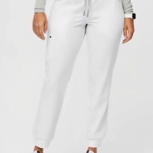 Women's White Jogger Pants